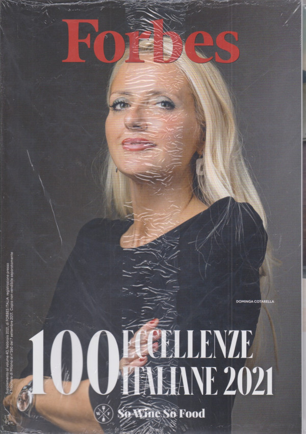 Forbes + Forbes 100 eccellenze italiane 2021 n.40 gennaio 2021