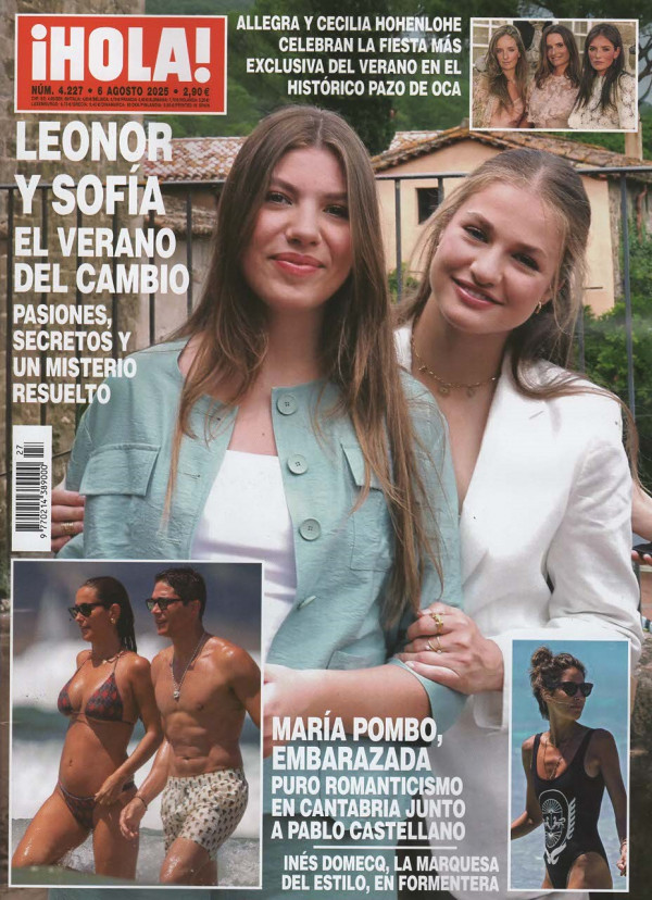 ¡HOLA! Magazine Leonor e Sofía Il Verano del Cambiamento EDICOLA SHOP