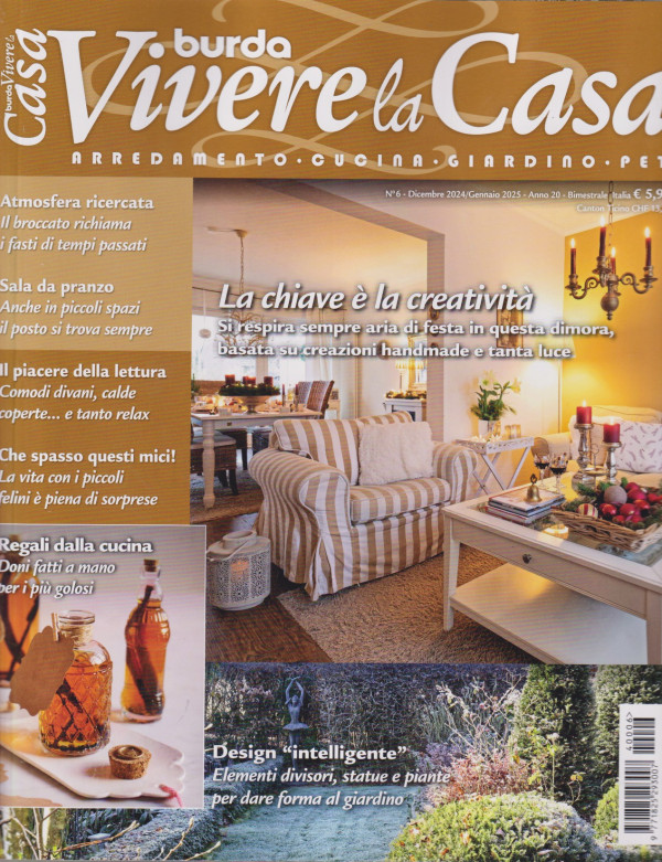 Vivere la casa Uscita n. 6 23 Novembre 2024 Bimestrale Italiano