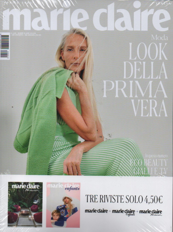Marie Claire n. 4 aprile 2023 mensile + Marie Claire enfants