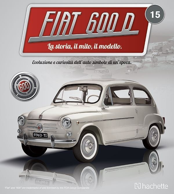 Costruisci la mitica FIAT 600 uscita 15