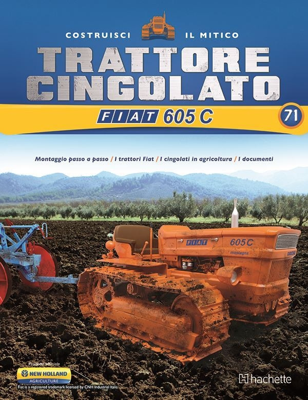 Costruisci il Trattore FIAT 605 C 2° ed. uscita 71