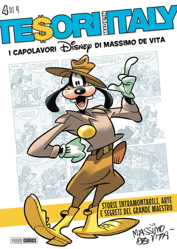 Tesori Made In Italy - N° 10 - I Capolavori Disney Di Massimo De Vita 4 (M4) - Panini Comics