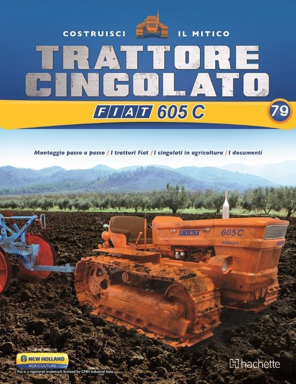 Costruisci il Trattore FIAT 605 C 2° ed. uscita 79