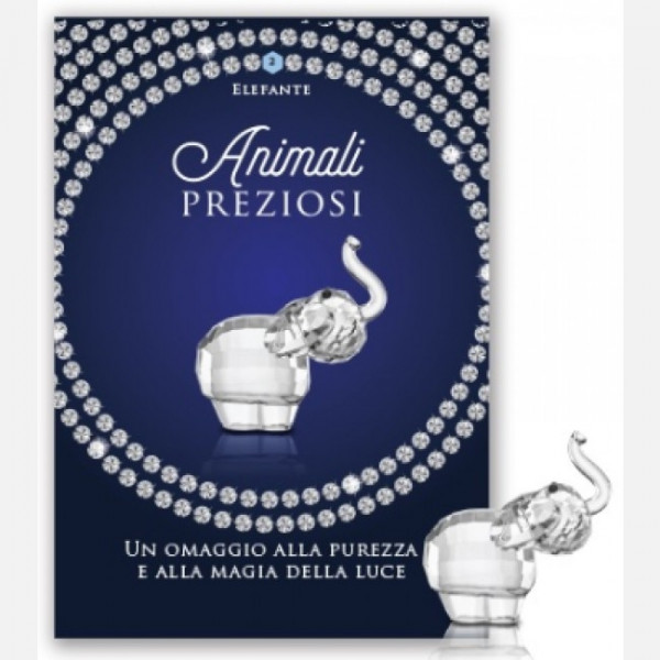 Animali preziosi di cristallo ottico