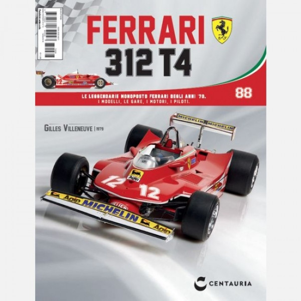 Ferrari 312 T4 in scala 1:8 (Gilles Villeneuve, 1979)