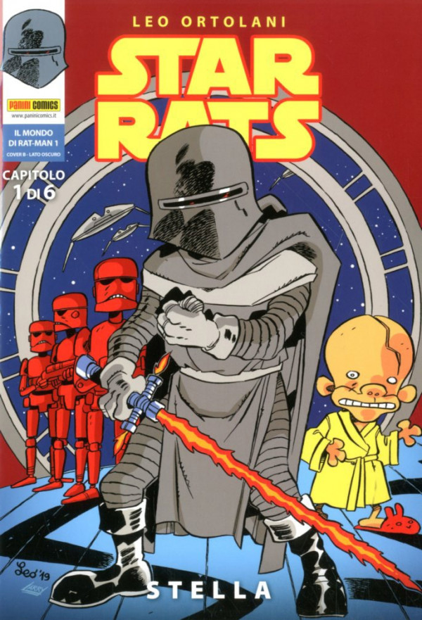 Star Rats Stella #1 Cover B - Stella - Cover B - Rat-Man Deluxe Panini Comics