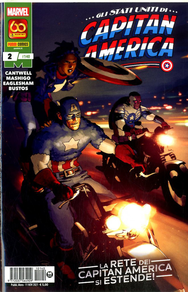 Capitan America (Nuova Serie) - N° 140 - Gli Stati Uniti Di Capitan America 2 - Panini Comics
