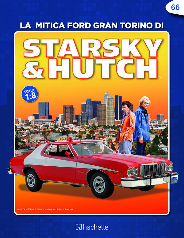 Costruisci la mitica Ford Gran Torino di Starsky & Hutch uscita 66
