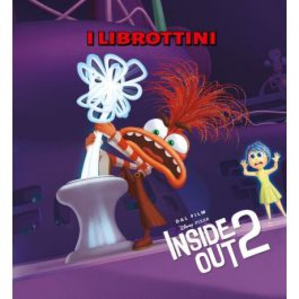 Copertina Librottini Disney numero 20 con Inside Out 2, rivista per bambini con personaggi Disney colorati