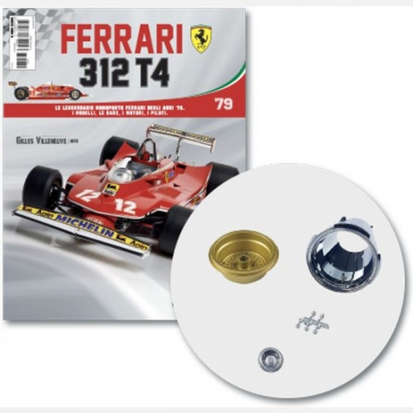 Ferrari 312 T4 in scala 1:8 (Gilles Villeneuve, 1979)