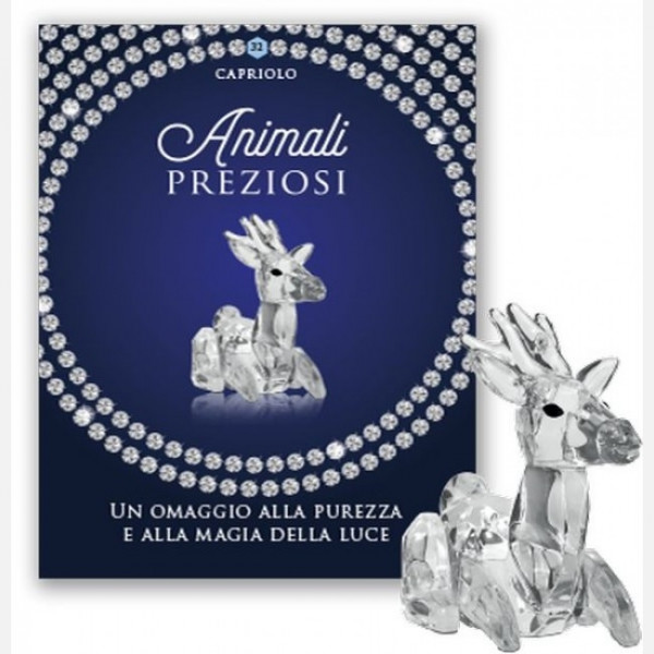 Animali preziosi di cristallo ottico