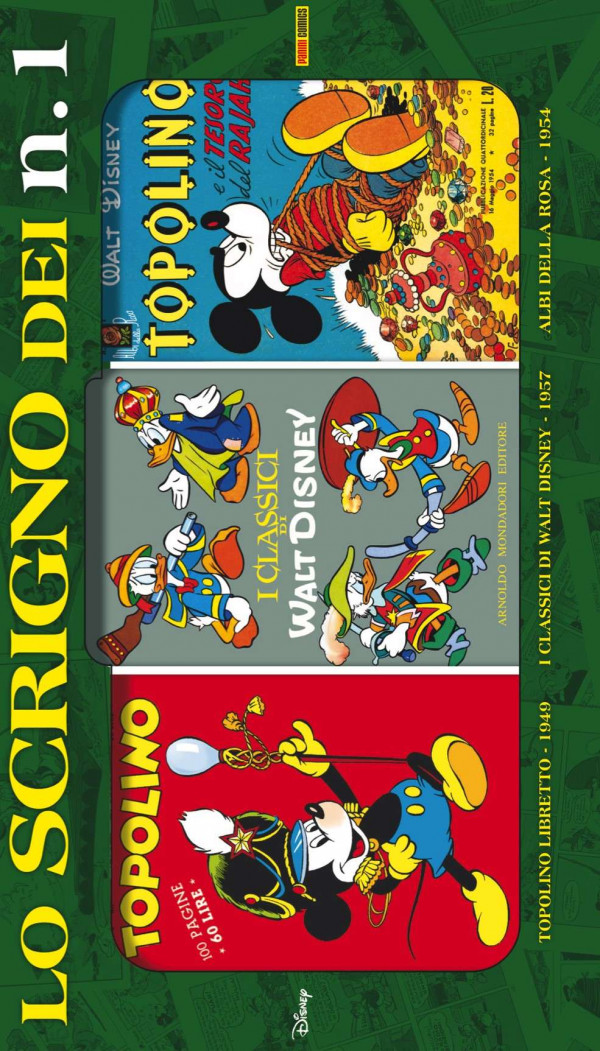 Topolino Lo Scrigno Dei - N° 1 - Topolino Lo Scrigno Dei Numeri 1 - Panini Disney