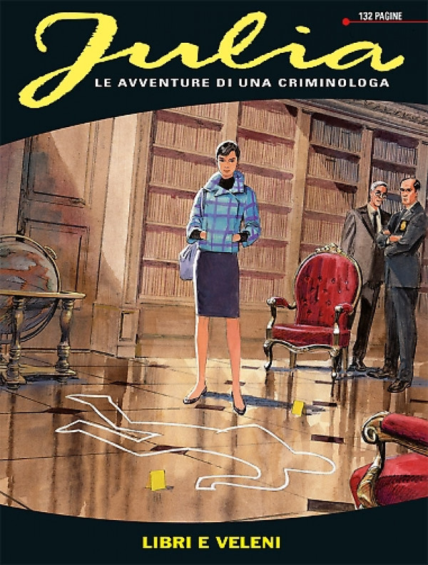 Julia - N° 184 - Libri E Veleni - Bonelli Editore