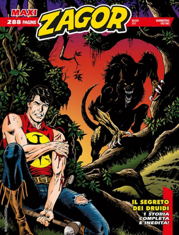 Zagor Maxi - N° 30 - Il Segreto Dei Druidi - Bonelli Editore