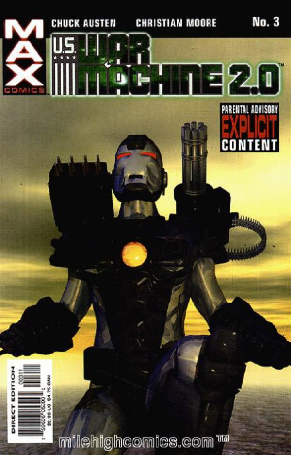 U.S. War Machine 2.0 - N° 3 - U.S. War Machine 2.0 3 - Marvel Comics Usa