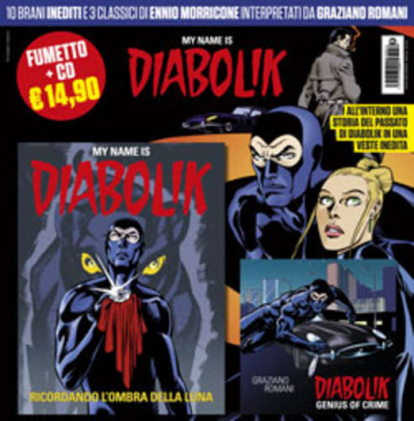 My Name Is Diabolik - Cd Musicale Genius Of Crime + Albo La Pantera - Special Events Iniziative Panini Comics