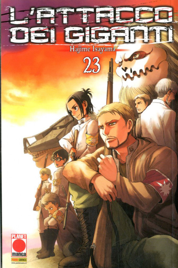 Attacco Dei Giganti - N° 23 - Attacco Dei Giganti - Generation Manga Planet Manga