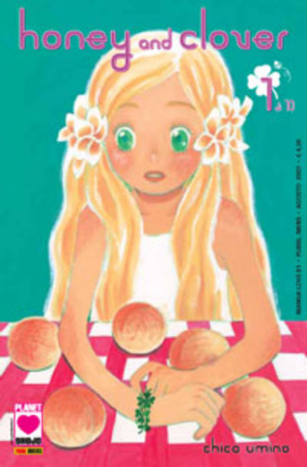 Honey And Clover - N° 1 - Honey And Clover 1 Di 10 - Manga Love Planet Manga