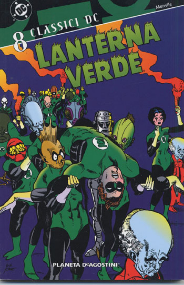 Lanterna Verde M12 - N° 8 - Classici Dc - Planeta-De Agostini