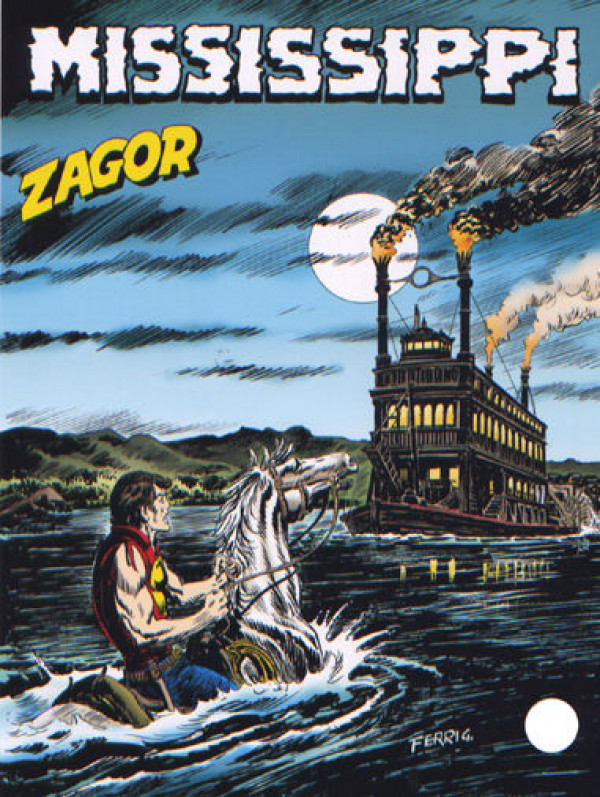 Zenith Gigante  - N° 544 - Mississippi - Zagor