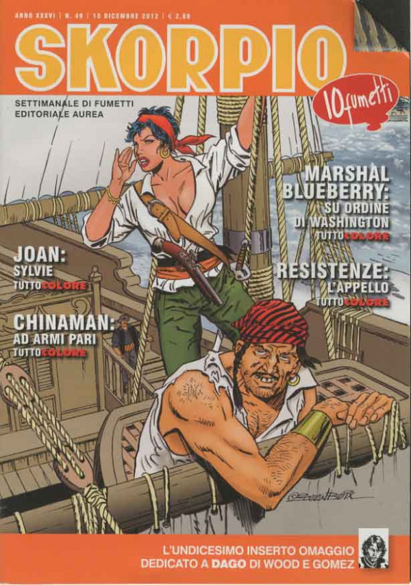 Skorpio Anno 36 - N° 49 - Skorpio 2012 49 - Skorpio Editoriale Aurea
