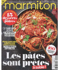 Marmiton Magazine - Uscita n. 85 - 30 Agosto 2025 - Bimestrale - In lingua francese