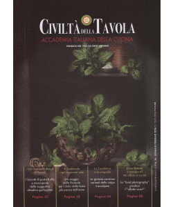Civiltà della Tavola - Uscita n.36 - 15 Gennaio 2026 - Bimestrale