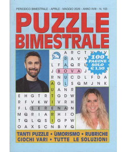 Puzzle Bimestrale - Uscita n.103 - 20 Marzo 2026 - Bimestrale