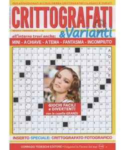 Crittografati & Varianti - Uscita n.82 - 15 Gennaio 2026 - Mensile