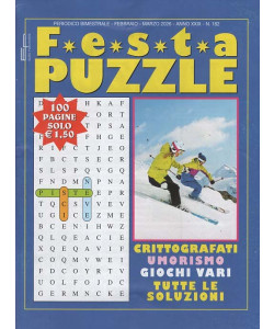 Festa Puzzle - Uscita n.182 - 20 Gennaio 2026 - Bimestrale