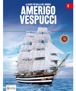 Costruisci l'Amerigo Vespucci - Uscita n.5 - 28 Febbraio 2026 - Quattordicinale