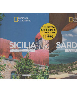 National Geographic - Bellezze d'Italia - Sicilia: Palermo, le Egadi e le meraviglie della Costa occidentale + Sardegna: da Alghero alla Gallura: Mare color smeraldo - Uscita n.3 - 28 Febbraio 2026 - Settimanale
