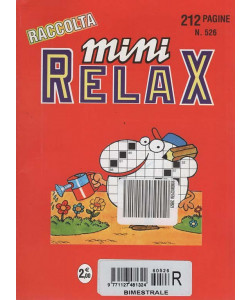 Raccolta Mini Relax Ristampa - Uscita n.526 - 28 Febbraio 2026 - Bimestrale