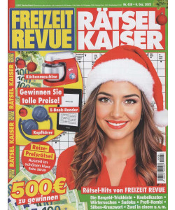 Freizeit Revue - Rätsel Kaiser - Uscita n.438 - 19 Novembre 2025 - Mensile - In lingua tedesca
