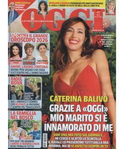 Oggi - Uscita n.52 - 24 Dicembre 2025 - Settimanale