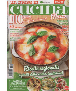 Un Mese in Cucina - Ricette regionali: i piatti della nostra tradizione! - Uscita n.24 - 28 Febbraio 2026 - Mensile