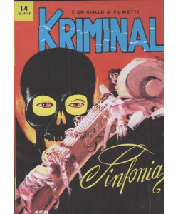 Kriminal Anastatica - Sinfonia - Uscita n.14 - 31 Marzo 2026 - Settimanale