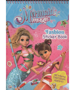 Fashion Sticker Book - Mermaid Magic - Uscita n.49 - 15 Gennaio 2026 -Bimestrale