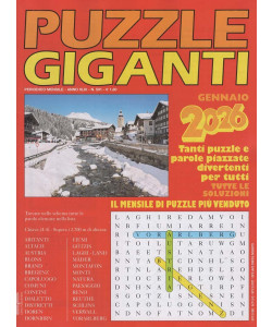 Puzzle Giganti - Uscita n.501 - 19 Dicembre 2025 - Mensile