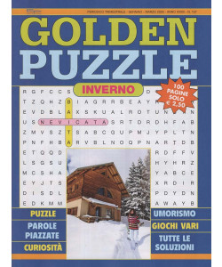 Golden Puzzle Inverno - Uscita n.157 - 19 Dicembre 2025 - Trimestrale