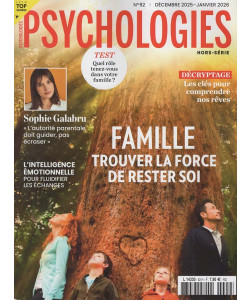 Psychologies HS - Uscita n.92 - 19 Dicembre 2025 - Bimestrale - In lingua francese