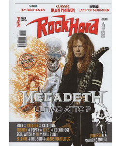 Rock Hard - Megadeth: Ultimo Atto? - Uscita n.130 - 20 Gennaio 2026 - Mensile