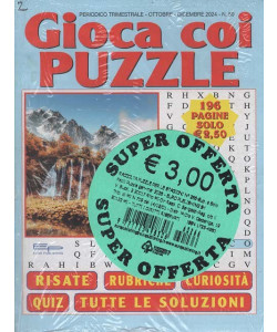 Raccolta Puzzle per le Stagioni - Gioca coi Puzzle + Speciale Puzzle + Penna + Altro - 24 Dicembre 2025