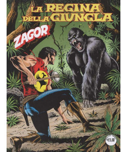 Zagor - La Regina della Giungla - Uscita n.780 - 31 Marzo 2026 - Mensile