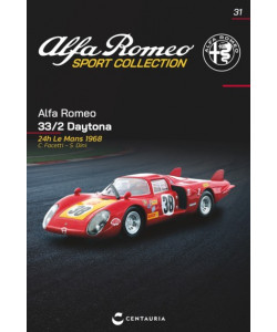 Alfa Romeo Sport Collection - Alfa Romeo 33/2 Daytona - 24h Le Mans - 1968 - Uscita n.31 - 28 Febbraio 2026 - Quattordicinale