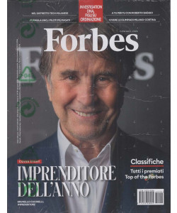 Forbes + Forbes Small Giants - Imprenditore dell'Anno - Uscita n.99 - 15 Gennaio 2026 - Mensile