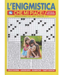 L'Enigmistica che mi piace! - Uscita n.237 - 19 Febbraio 2026