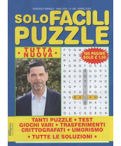 Solo Facili Puzzle - Uscita n.268 - 19 Febbraio 2026 - Mensile