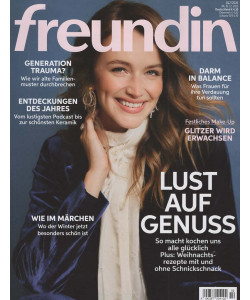 Freundin - Uscita n.1/2 - 19 Dicembre 2025 - Quattordicinale - In lingua tedesca